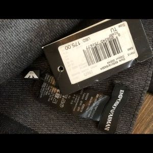 Certified Authentic Armani grey scarf